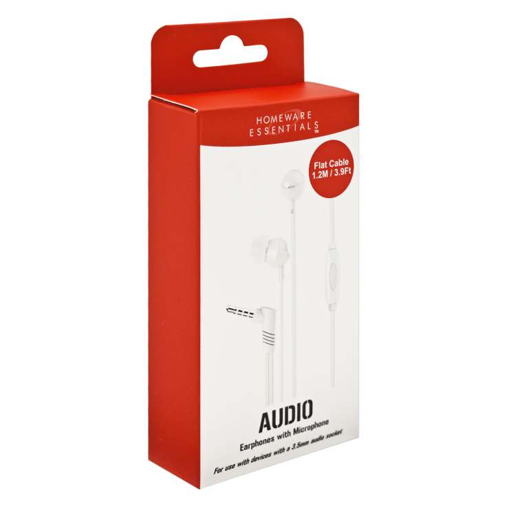 Homeware Essentials Earphones with Microphone