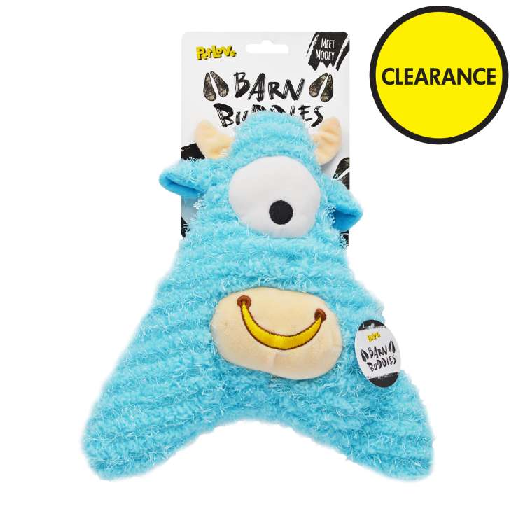 Pet Love Barn Buddies Plush Toy - Mooey Head