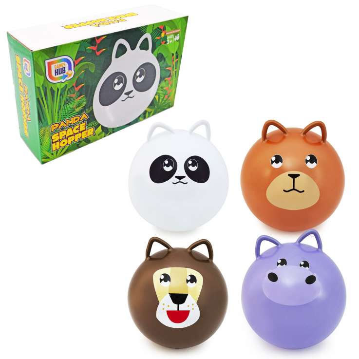 Animal Space Hopper (40cm) - Assorted