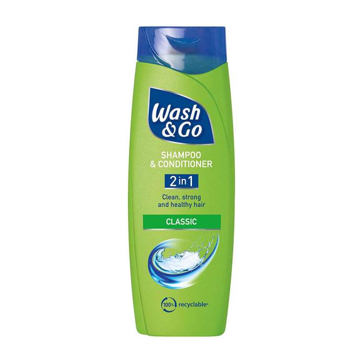 Wash & Go 2-In-1 Shampoo and Conditioner 200ml - Classic