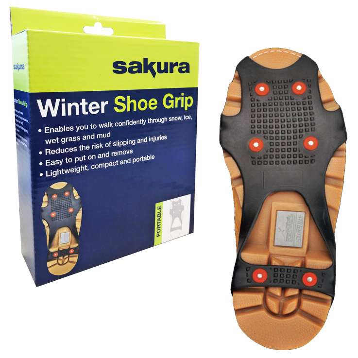 Sakura Winter Shoe Grips (Assorted Sizes S, M, L, XL)
