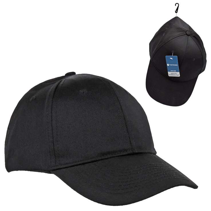 Tom Franks Adults Baseball Cap (One Size) - Black