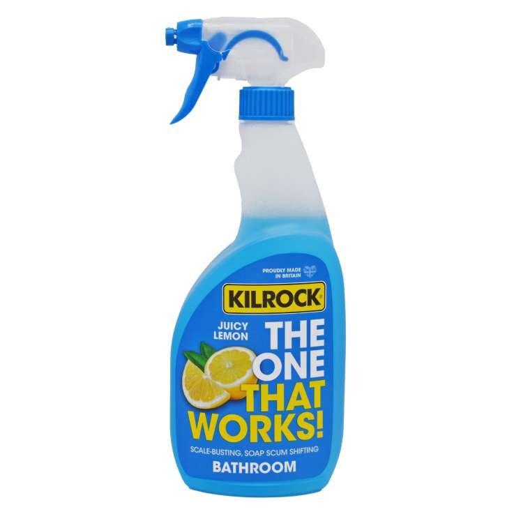 Kilrock Bathroom Cleaning Spray (750ml) - Juicy Lemon