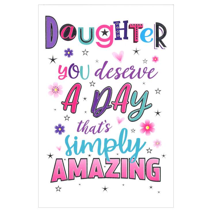 Everyday Greeting Cards Code 50 - Daughter