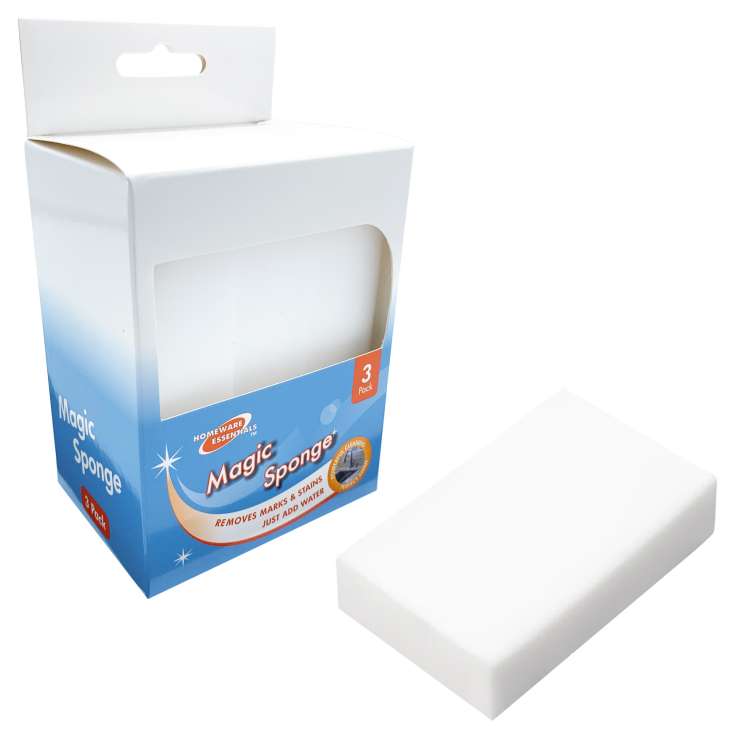 Homeware Essentials Magic Sponge 3 Pack