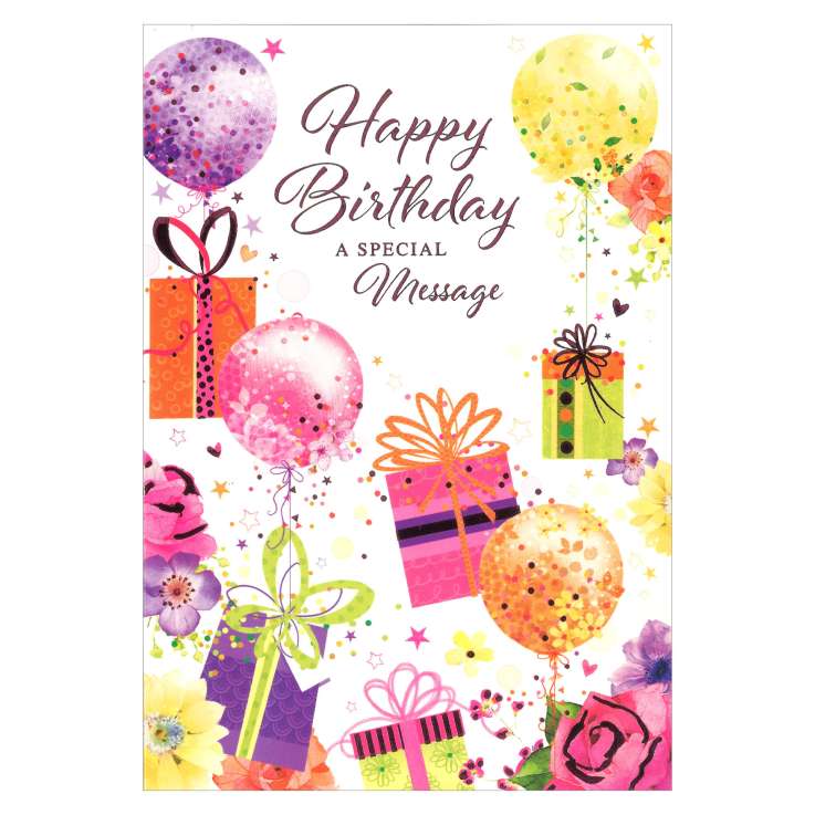 Everyday Greeting Cards (Code 50) - Birthday (F)