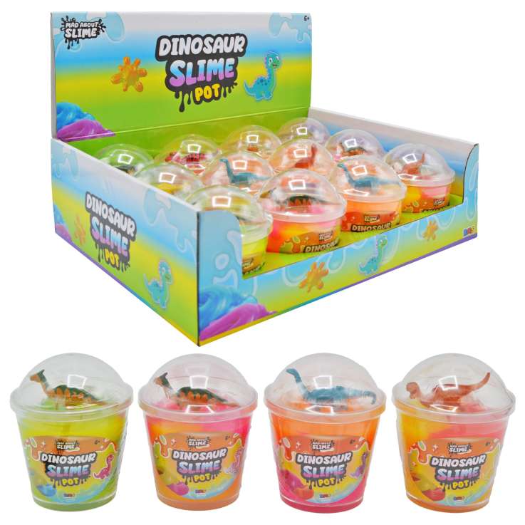 Mad About Slime Dinosaur Slime Pot (145g)