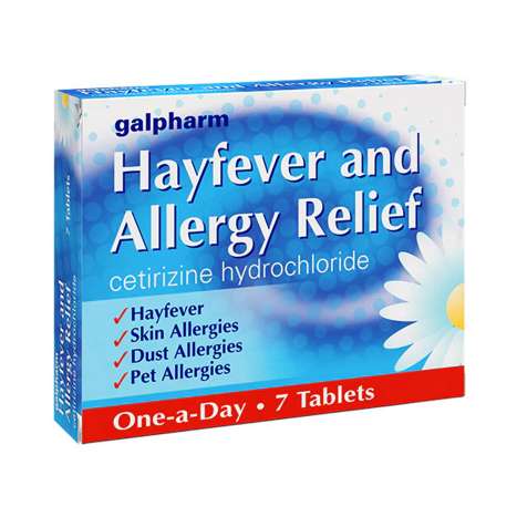 Galpharm Hayfever & Allergy Relief 10mg Tablets 7 Pack - Cetirizine