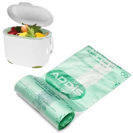 Addis Compostable Caddy Liners (7L) - Roll of 20