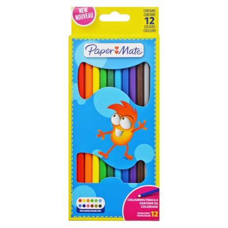 Paper Mate Colouring Pencils 12 Pack