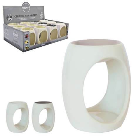 Airpure Ceramic Wax Melter (6cm x 9.5cm) - Assorted Colours