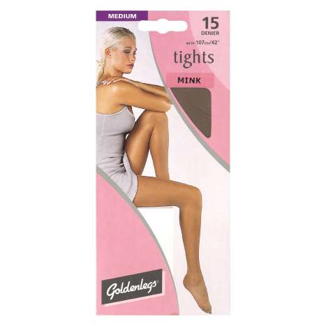 Medium Tights 15 Denier - Mink