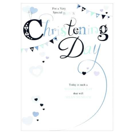 Everyday Greeting Cards Code 50 - Christening Boy