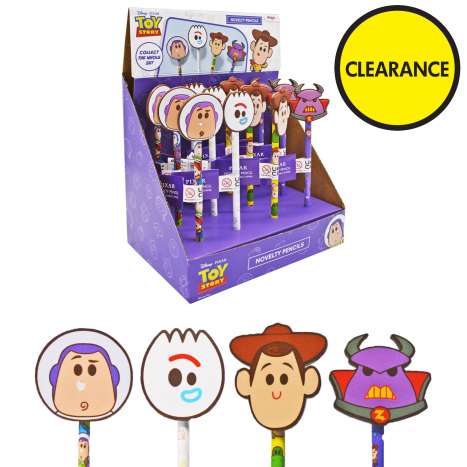 Disney Pixar Toy Story Novelty Pencils - Assorted Characters
