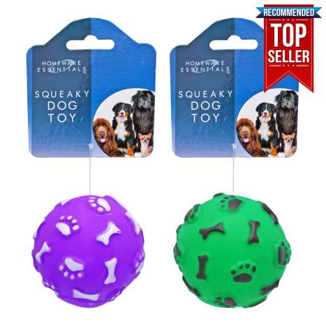 Homeware Essentials Squeaky Dog Ball
