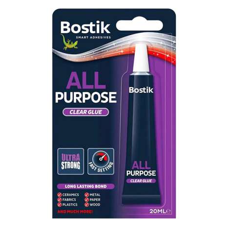 Bostik All Purpose Clear Glue (20ml)
