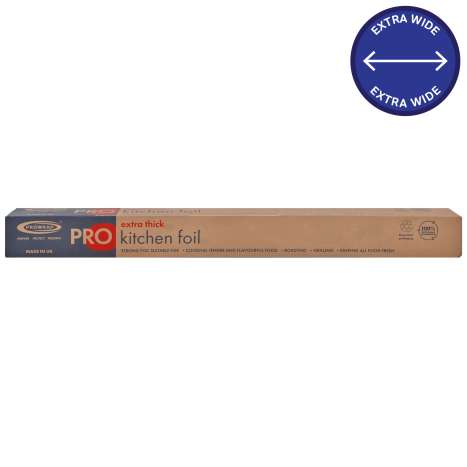 Prowrap Extra Thick Kitchen Foil 5M x 44cm