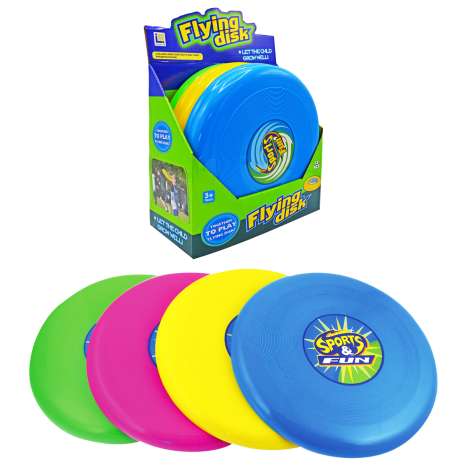 Homeware Essentials Flying Disc (25cm) - Assorted Colours