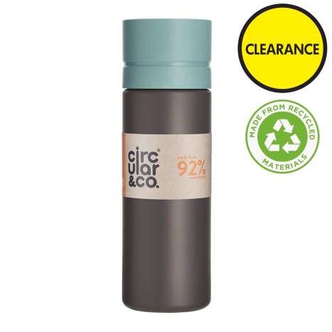 Circular&Co. Reusable Water Bottle (600ml) - Blue/Grey