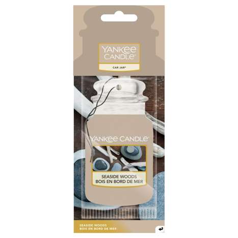 Yankee Candle Car Jar Air Freshener - Seaside Woods