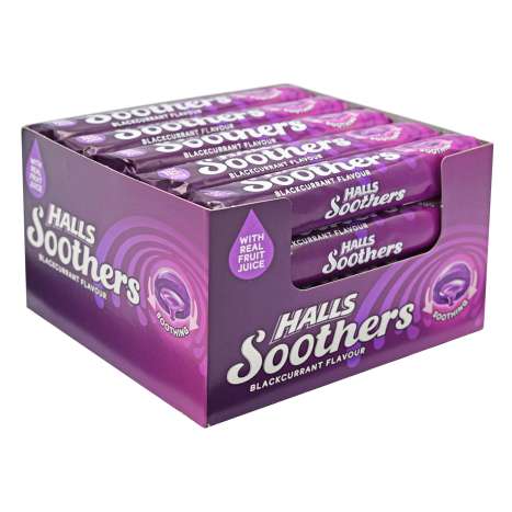 Halls Soothers 45g - Blackcurrant