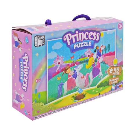 Games Hub Puzzle (45 Pieces) - Princess