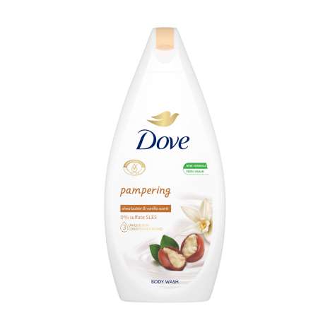 Dove Pampering Body Wash 450ml - Shea Butter & Vanilla