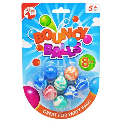 Bouncy Balls 8 Pack
