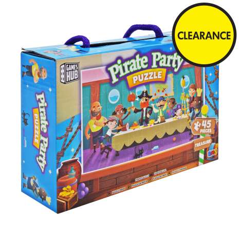 Games Hub Puzzle (45 Pieces) - Pirates