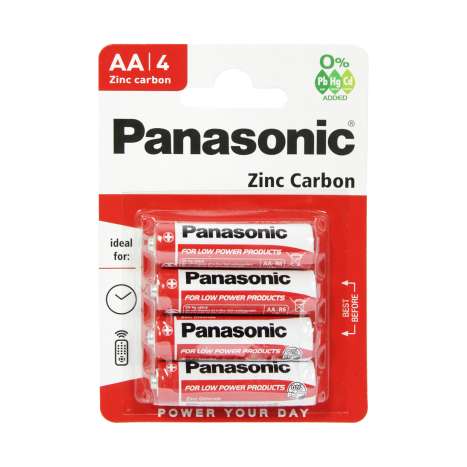 Panasonic AA Batteries 4 Pack