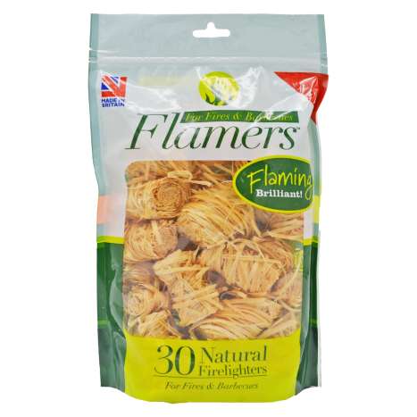 Flamers Natural Firelighters 30 Pack