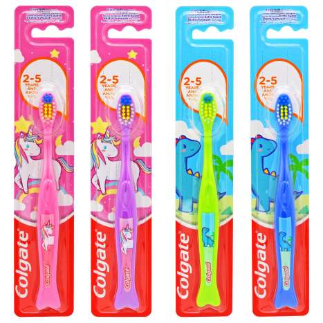 Colgate Kids (2-5 Years) Extra Soft Toothbrush - Assorted Colours