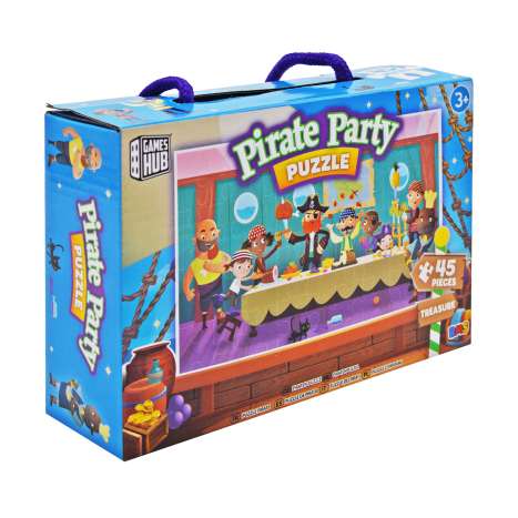 Games Hub Puzzle (45 Pieces) - Pirates
