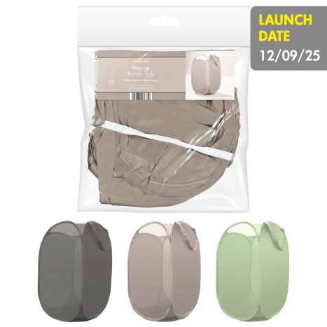Country Club Pop-up Room Tidy - Assorted Colours