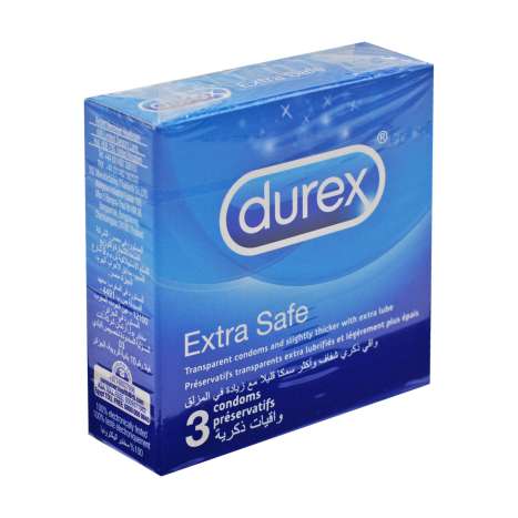 Durex Extra Safe Condoms 3 Pack