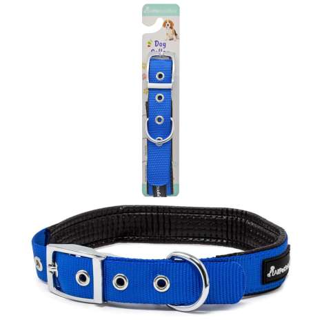 AllPetSolutions Adjustable Dog Collar (Extra Large) - Blue