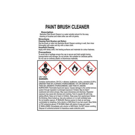 Bartoline Brush Cleaner (500ml)