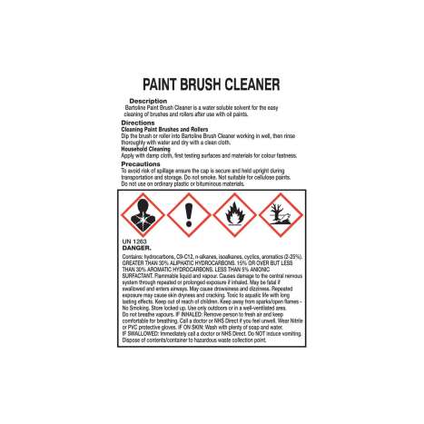 Bartoline Brush Cleaner 500ml