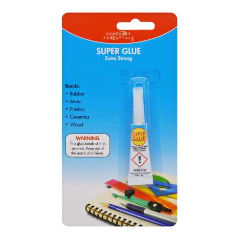 Homeware Essentials Extra Strong Super Glue (3g)