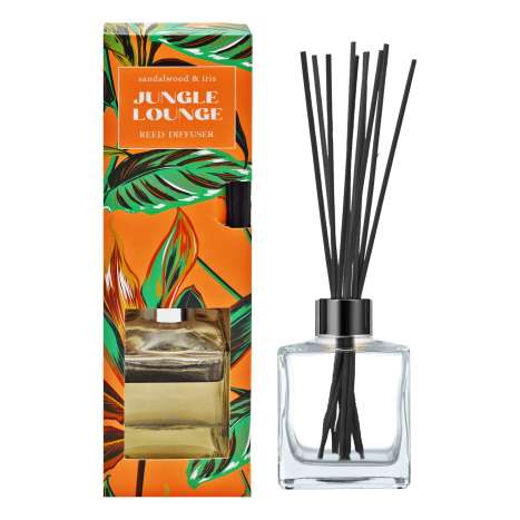 Jungle Lounge Reed Diffuser (100ml) - Sandalwood & Iris