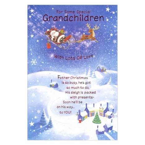 Christmas Cards Code 75 - Grandchildren