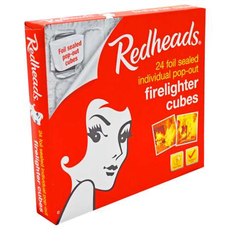 Redheads Firelighters 24 Cubes