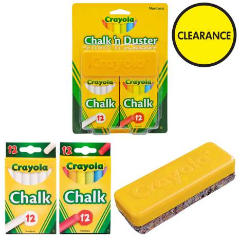 Crayola Chalk and Duster Set