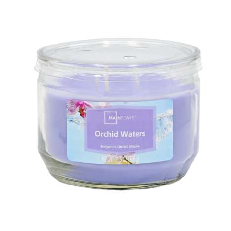 Mainstays Scented Glass Candle (326g) - Orchid Waters