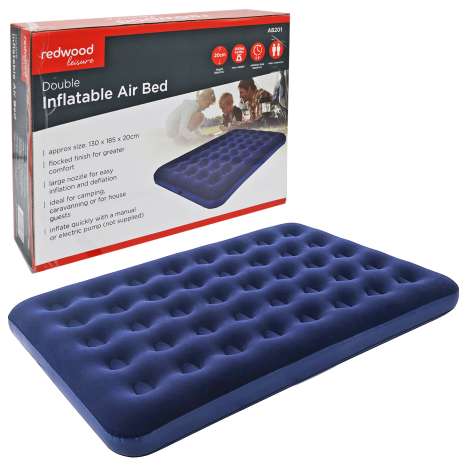 Redwood Inflatable Air Bed - Double