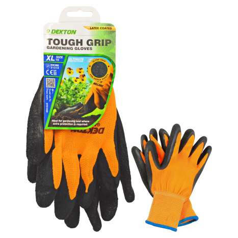 Dekton Tough Grip Gardening Gloves - Size 10 (Extra Large)