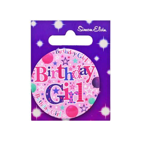 Birthday Girl Badge (5.5cm)