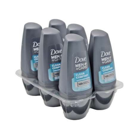Dove Men+Care Antiperspirant Deodorant Roll-On 50ml - Clean Comfort