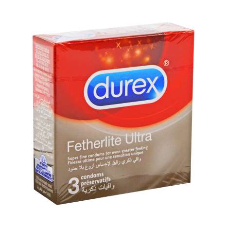 Durex Fetherlite Ultra Condoms 3 Pack