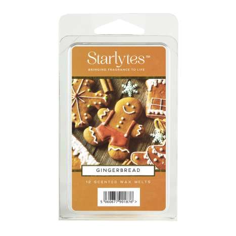 Starlytes Scented Wax Melts 12 Pack - Gingerbread